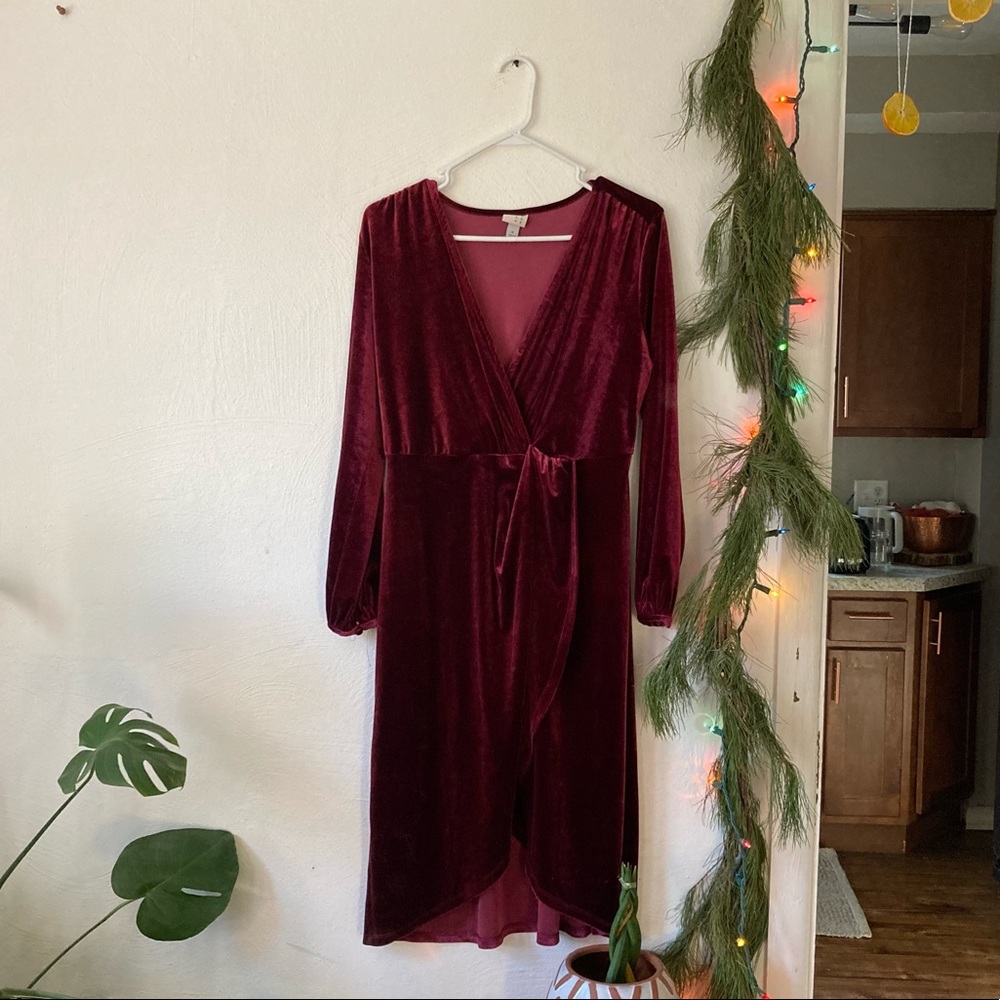 Velvet Holiday Dress